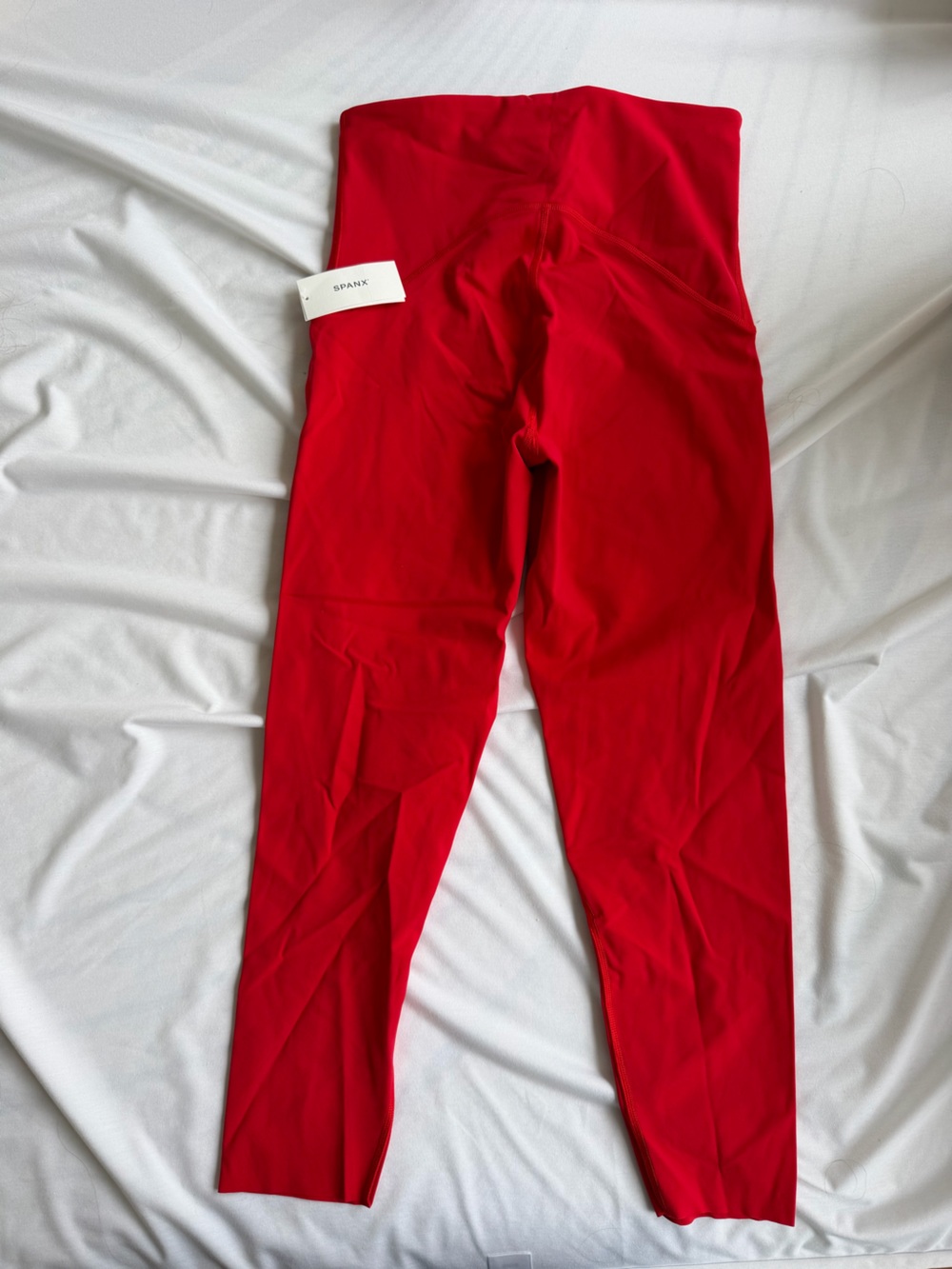 NWT SPANX Red 7/8 Leggings - Picture 3 of 3
